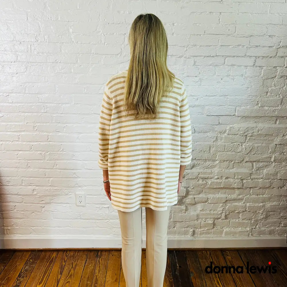 Bruno Manetti | Stripe Knit Jacket Women’s