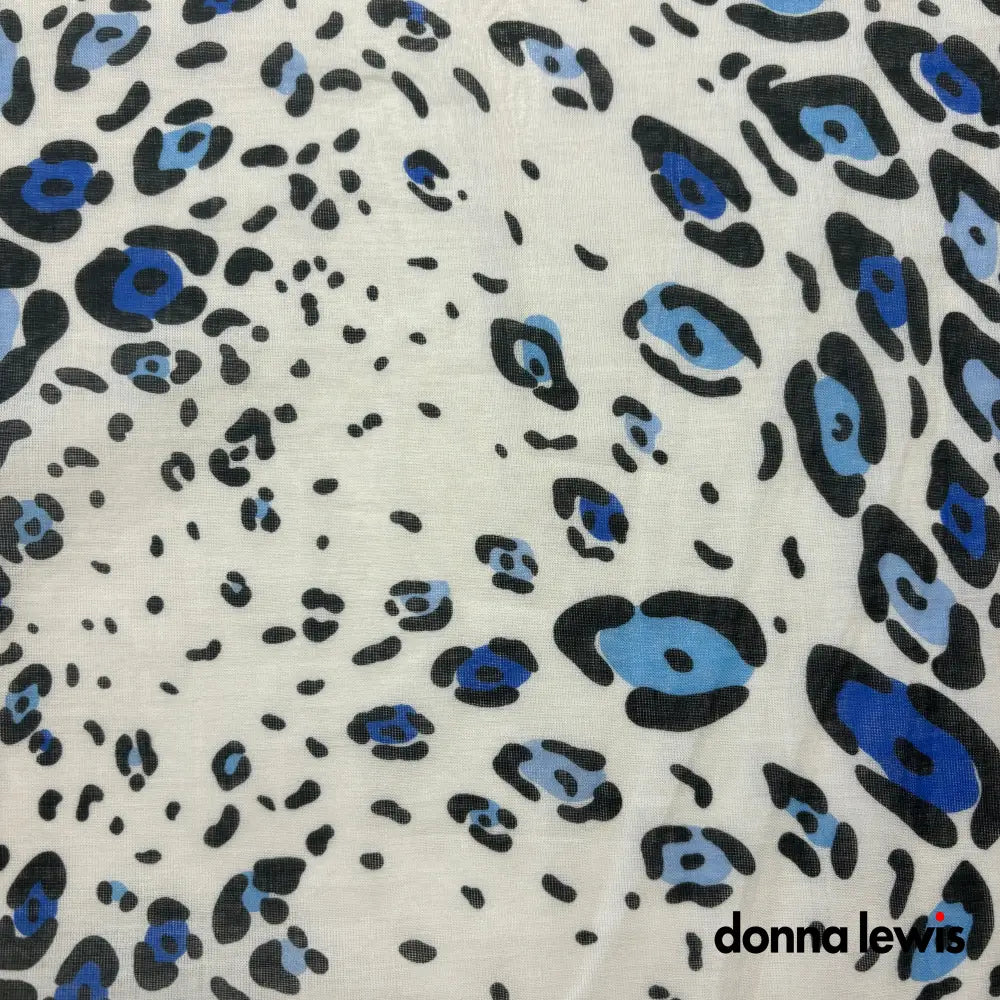 Camicettasnob | Leopard Shirt 40 / Blue Women’s