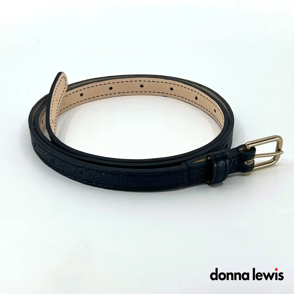 Titti Dell’ Acqua | Slim Belt Size 1 / Nero Accessory