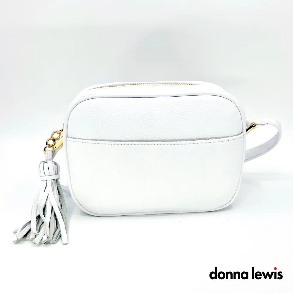 Titti Dell’aqua | Crossbody Camera Bag Bianco / Accessory