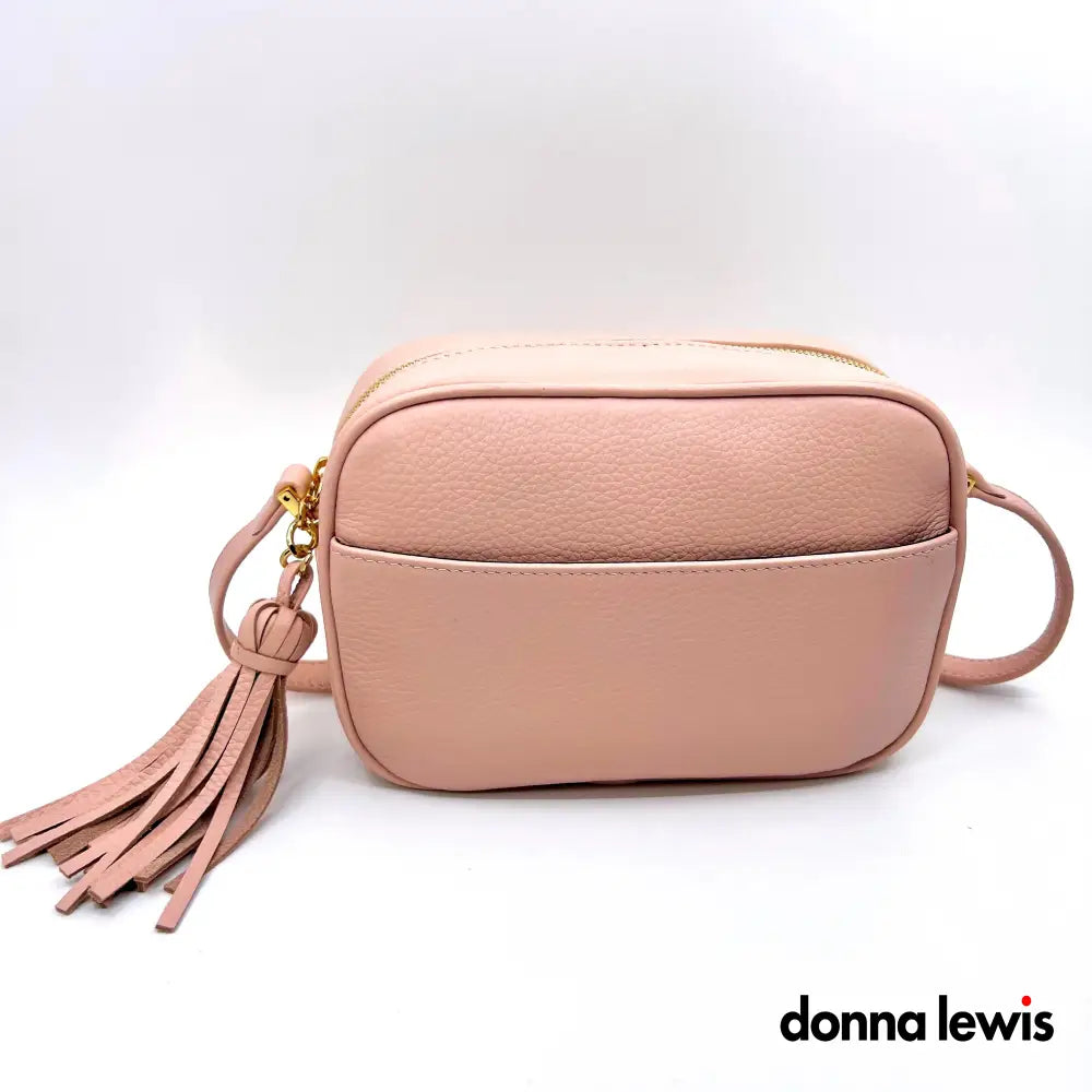 Titti Dell’aqua | Crossbody Camera Bag Nude / Accessory