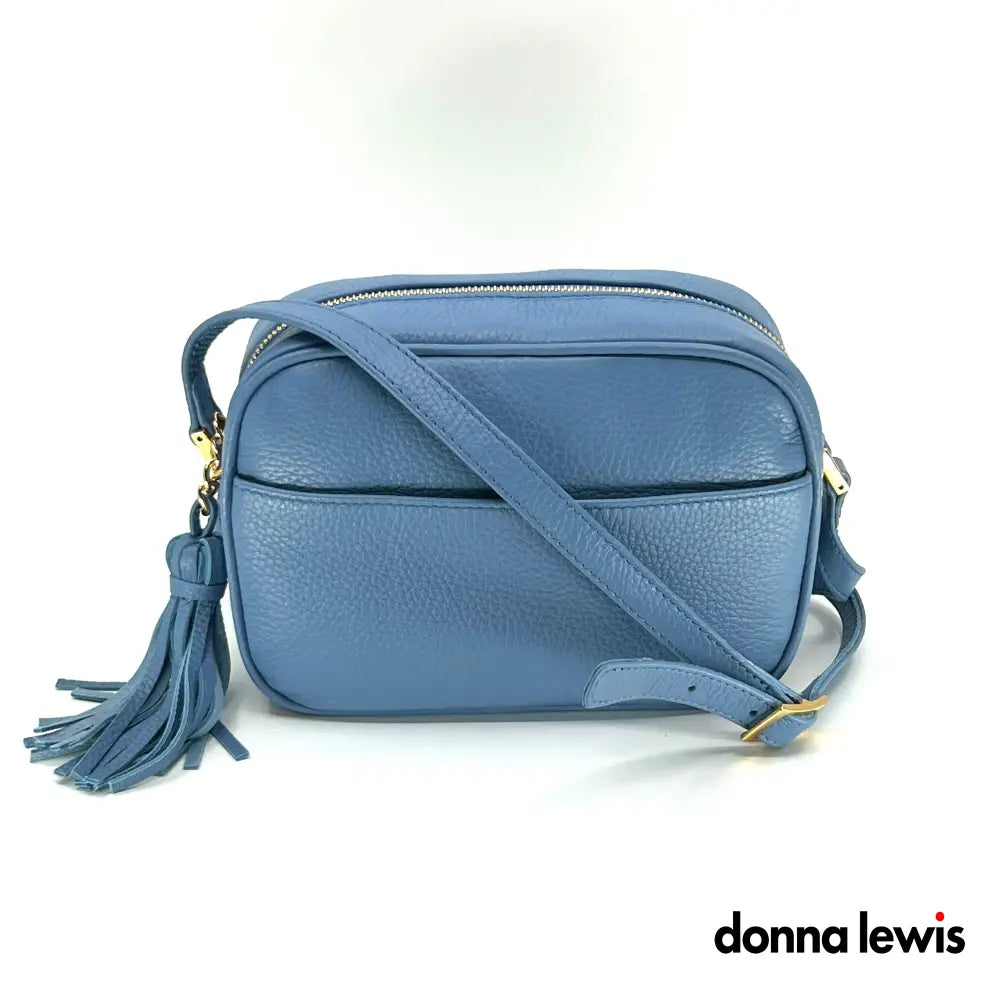 Titti Dell’aqua | Crossbody Camera Bag Sky / Accessory